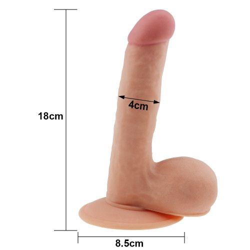Фалоімітатор - The Ultra Soft Dude 7.5" sexstyle | Зображення 6