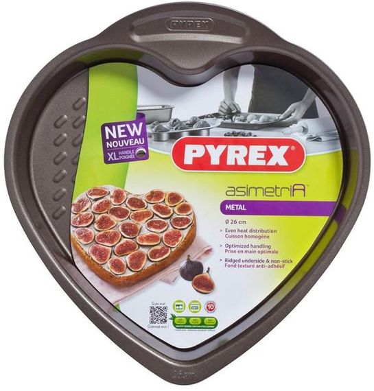 Форма для випічки Pyrex Asimetria Серце 26см | Зображення 1