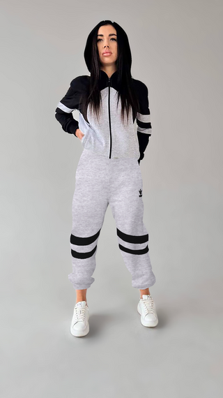 Спортивний костюм унісекс adidas колір сірий | Зображення 2