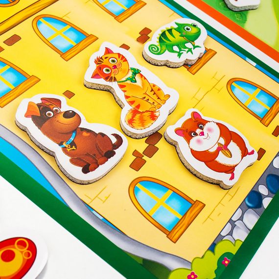 Дитяча розвиваюча настільна гра "Академія розвитку" VT5412-03, 4-6 років | Зображення 3