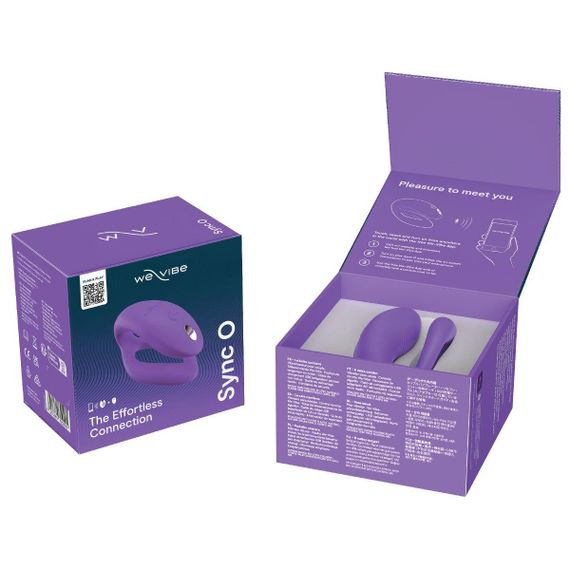 Смарт-вибратор для пар We-Vibe Sync O Light Purple, пульт ДУ Sex Aura | Зображення 8