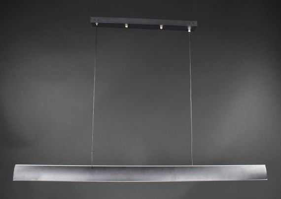 Люстра світлодіодна підвісна LED світильник для квартири на стелю лед 27347 Чорний 15-120х6х120 см. | Зображення 5