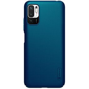 Чохол Nillkin Matte для Xiaomi Redmi Note 10 5G / Poco M3 Pro Бірюзовий/Peacock blue