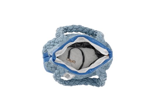 Misoko&Co сумка-переноска для собак і котів, 40 см х 38 см х 18 см, синя | Зображення 4