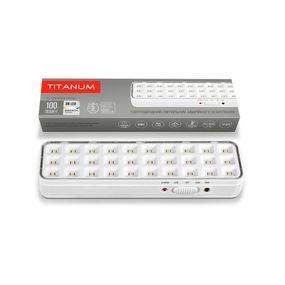 LED світильник аварійний TITANUM 30 LED 6500K TL-EM1106