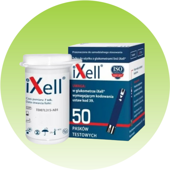 Тест-смужки іксел iXell 50 шт