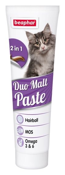 Паста для виведення вовни для котів Duo Malt Paste, 100 гр