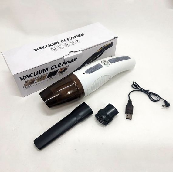 Пилосос бездротовий ручний для автомобіля і будинку Car Vacuum Cleaner HY05, Автопилосос на акумуляторі YA-34 | Зображення 3