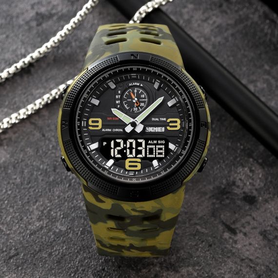 Skmei 1655CMGNBK Camo Green-Black | Зображення 3