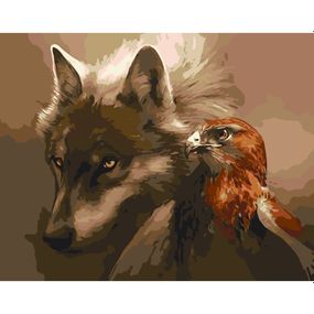Картина за номерами "Горді хижаки" 11681-AC 40х50