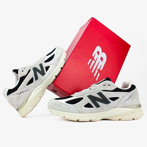 Кросівки весна літо New Balance сітка бежевий/чорний | Зображення 1