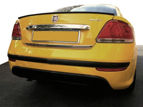 Кромка багажника (нерж.) для Fiat Linea 2006-2018 рр | Зображення 1