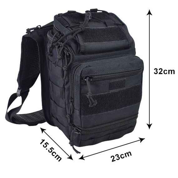 Сумка для прихованого носіння пістолета, Тактична нагрудна сумка для чоловіків Чоловіча кросбоді FQ-80 | Зображення 7