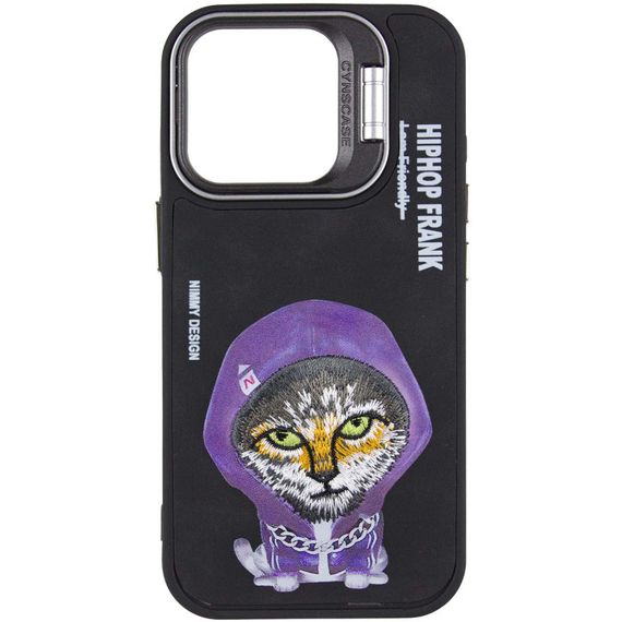 TPU+PC чохол Friends для Apple iPhone 15 (6.1") Black Cat | Зображення 1