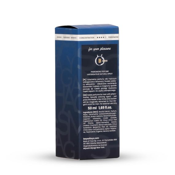 Парфуми з феромонами для чоловіків Miyoshi Miyagi INSTINCT for MAN, 50 ml NEW sexstyle | Зображення 6