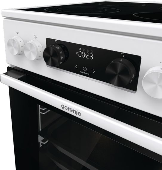 Плита Gorenje электрическая стеклокерамическая GECS5C70WA | Зображення 2