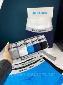 Набор трусов Columbia, подарочный комплект трусов Коламбия в коробке на 2-5 штук, нижнее белье Columbia 2-5 шт
