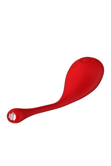 Вагинальный тренажер с пульсацией Dream toys RED REVOLUTION METIS, красный Sex Aura | Зображення 3