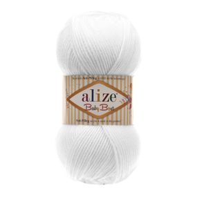 Пряжа Alize Baby Best № 55 (Алізе Бебі Бест) – 10% Бамбук, 90% Антипілінг Акрил, 100г/240м