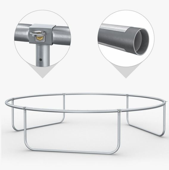 Батут із внутрішньою сіткою Zipro Jump Pro 6 футів 183 см чорно-зелений (5902659843166) | Зображення 2