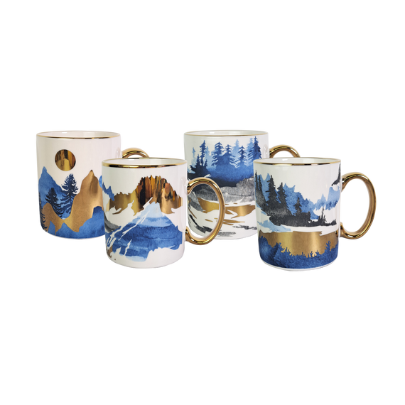 Чашка Золоті гори VT-C-202435 Vittora 435мл | Зображення 1