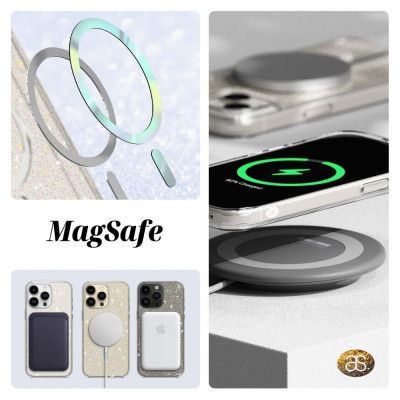 Чехол для мобильного телефона Armorstandart Glow Magsafe Apple iPhone 13 Pro Max Transparent (ARM69721) | Зображення 3