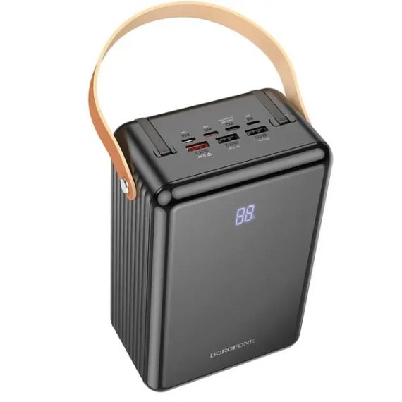 Power Bank Borofone BJ32 Terra 22.5W 80000mAh Black | Зображення 1