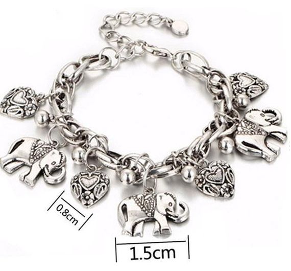 Женский браслет Primo Pulseira Elephant - Silver | Зображення 1