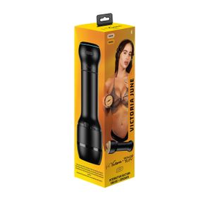 Мастурбатор-ротик Kiiroo FeelVictoria Mouth зі всмоктувальною інтерактивною насадкою PowerBlow Combo Sex Aura