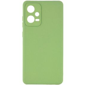Силиконовый чехол Candy Full Camera для Xiaomi Poco X5 5G / Note 12 5G Фисташковый