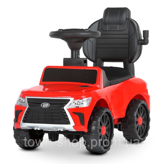 Каталка-толокар Bambi Racer M 4808EL-3 красный 2 в 1 | Зображення 3