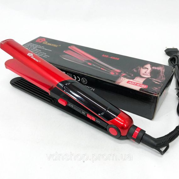 Праска для завивки волосся, Плойка для створення гофре для волосся Сучасні щипці завивки XY-55 | Зображення 2