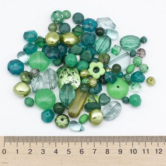 Декоративні намистинки для творчості Бомбей Dom Busin УТ100014221 в упаковці 110 шт | Зображення 3