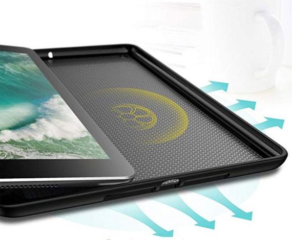 Чехол для планшета Apple iPad 9.7" 2017 / 2018 (A1822, A1823, A1893, A1954) Stylus TPU - Black | Зображення 4