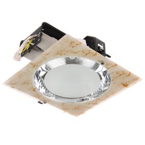 Светильник Downlight потолочный врезной  DL-30/2 E27 BR
