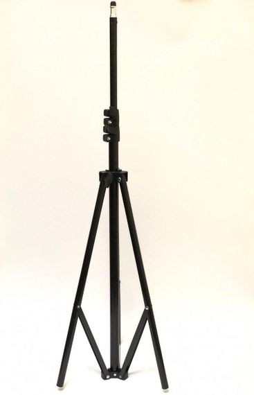 Штатив-тринога складний, для студійних і кільцевих ламп висотою 2,1 m