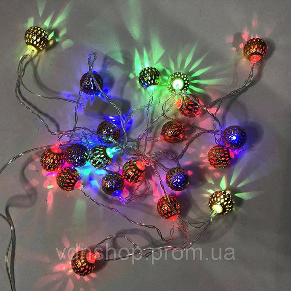 Гирлянда светодиодная, Светодиодные гирлянды классические внутренние, Гирлянды led KH-17 | Зображення 3