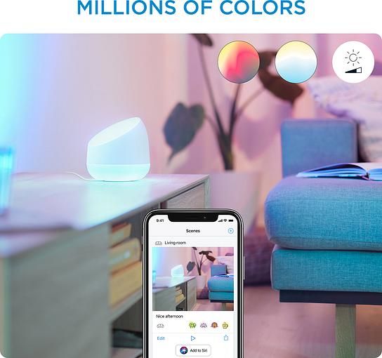 Світильник WiZ розумний BLE Portable Dual Zone, Wi-Fi (929002690301) | Зображення 1