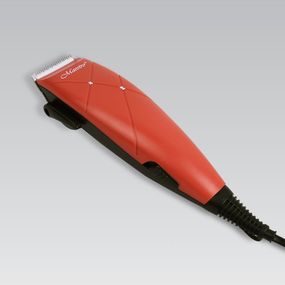 Машинка для стрижки волос Maestro MR-654C-RED, проводная, с насадками