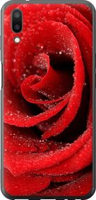 Чехол на Meizu E3 Красная роза "529u-1518-17620"