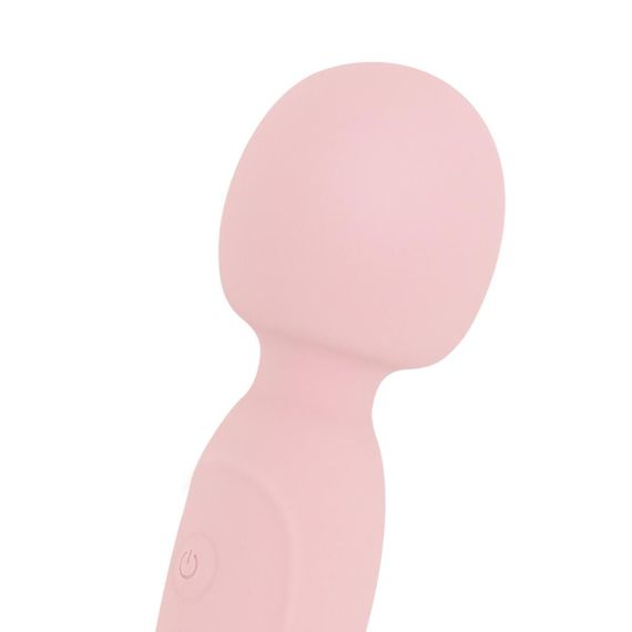 Вібромасажер Good Vibes Only - SIMI Double-Sided Wand Vibrator Soft Silicone - Pink | Зображення 4