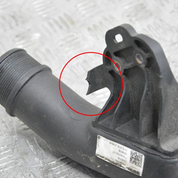 Патрубок інтеркулера 2.0 EcoBlue Ford Transit Custom 2015-2023 Трубка системи охолодження Форд GK216C646AC | Зображення 2