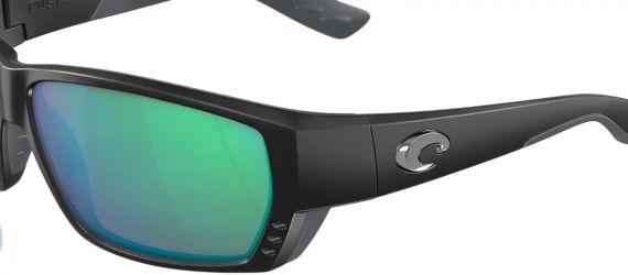 Очки Costa Del Mar Tuna Alley matte Black/green mirror 580G | Зображення 5