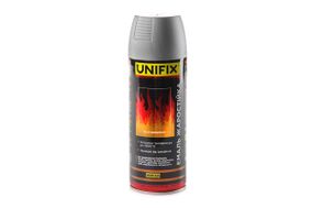 Эмаль жаростойкая Unifix - 400мл серебро