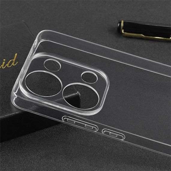 TPU чохол Epic Transparent 1,5mm Full Camera для Xiaomi Poco X6 / Note 13 Pro 5G Безбарвний (прозорий) | Зображення 3