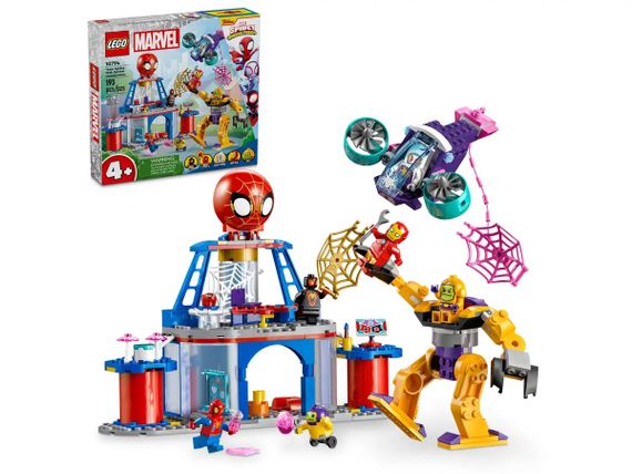 Конструктор LEGO Spidey Павутинна штаб-квартира команди Павука 10794 | Зображення 6