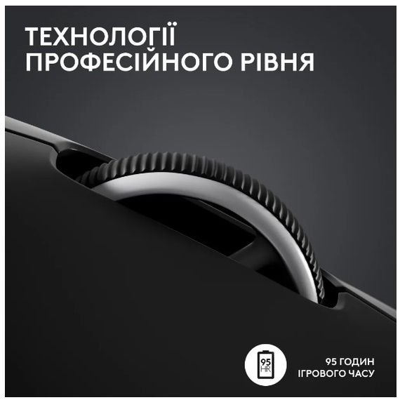 Миша Logitech Pro X Superlight 2 Lightspeed Black (910-006630) | Зображення 8