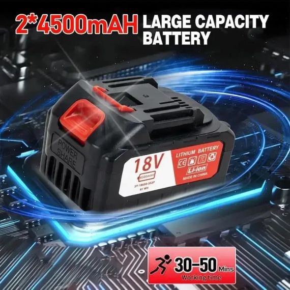 OUTIGO KF12 – 12-дюймова акумуляторна безщіткова бензопила 🔋🌲 | Зображення 3