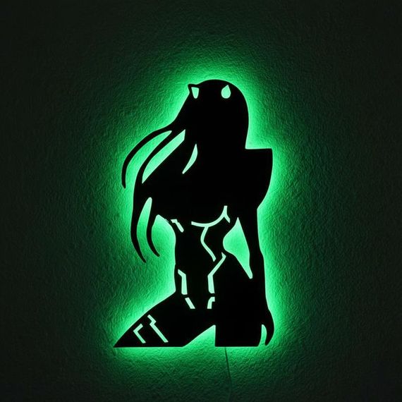 Панно декоративне картина на стіну Зеро Ту LED 16 кольорів пульт 300х500 acr-p000166 | Зображення 2