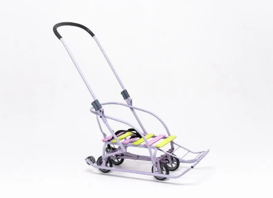 Санки-трансформер дитячі Мрія 2024 колір: світло-бузковий ТМ Veloz